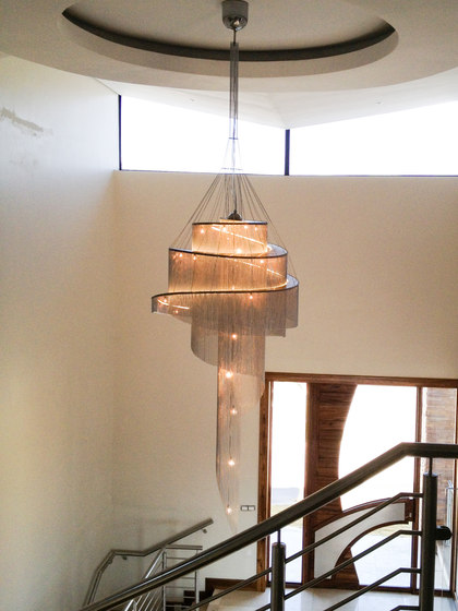 Spiral Nebula - 1000 - suspended | Suspensions | Willowlamp