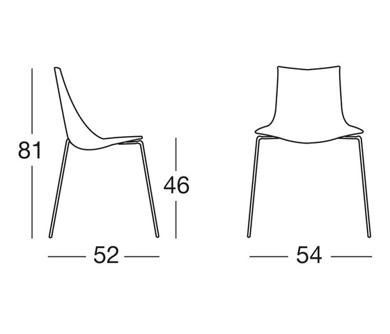 Natural Zebra Antishock barstool | Bar stools | SCAB Design