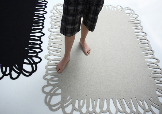 Son carpet ecru | Rugs | Poemo Design