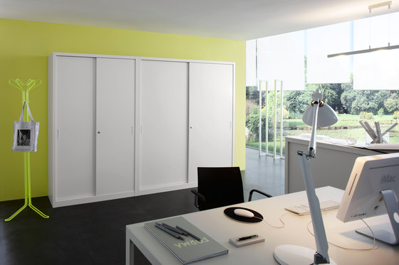 Sliding door cabinet | W 1800 H 2000 mm | Armoires | Dieffebi