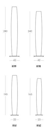 Colonne RVB/RGB H160 floor lamp | Lampade piantana | Dix Heures Dix