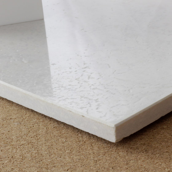 Full bodied porcelain stone analogue, undulating polish |  | selected by Materials Council