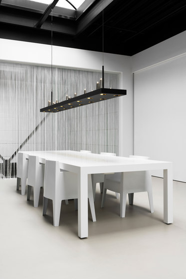 Table d’Amis hanging lamp square | Suspensions | Brand van Egmond