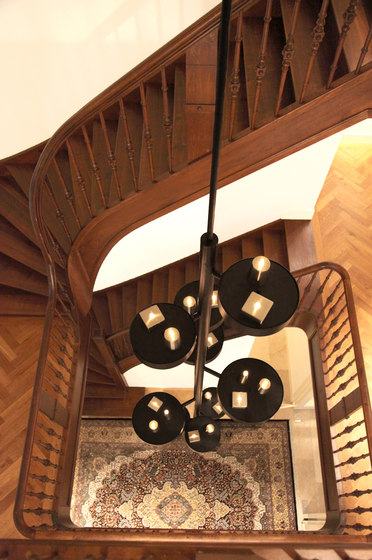 Table d’Amis hanging lamp round | Suspensions | Brand van Egmond
