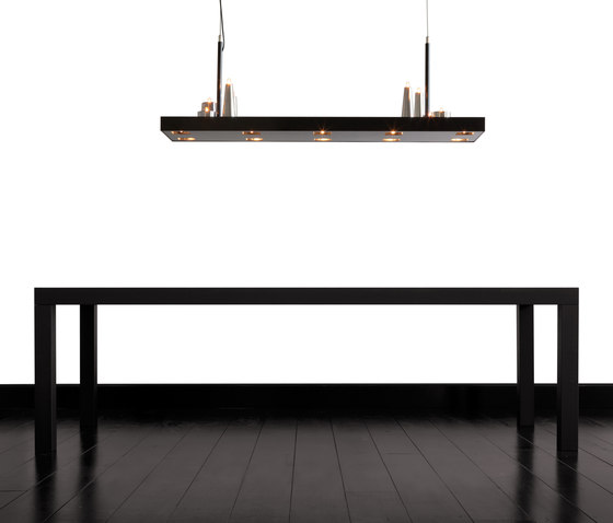 Table d’Amis hanging lamp square | Suspended lights | Brand van Egmond