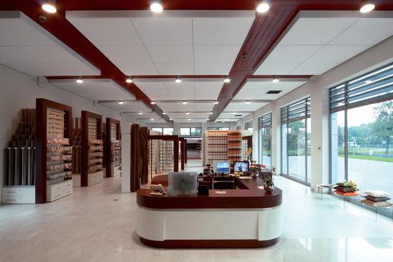 Techstyle® Acoustical Ceilings Swing Down | Suspended ceilings | Hunter Douglas