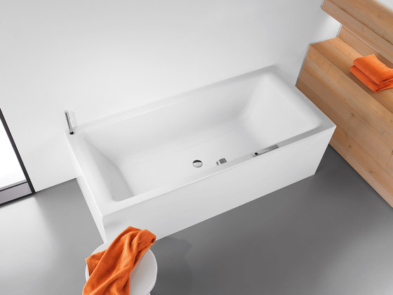 Puro inset countertop washbasin 40 mm alpine white | Lavabos | Kaldewei