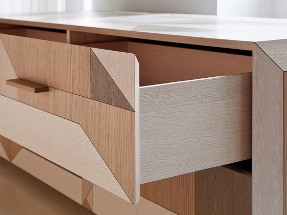 Inlay Chest of drawers | Credenze | PORRO