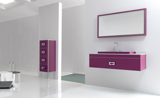 Fussion Flat Bordeaux | Wall cabinets | FIORA