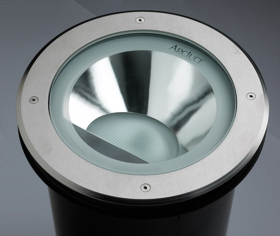 Inground 350 above the ground ring | Outdoor recessed lighting | Arcluce