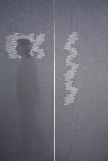Cloud of Lines | Drapery fabrics | Lily Latifi