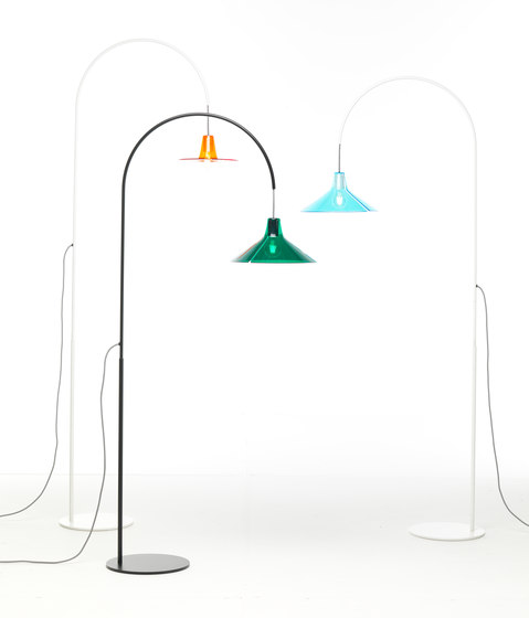 Jupe | conic diffuser yellow | Suspended lights | Skitsch by Hub Design