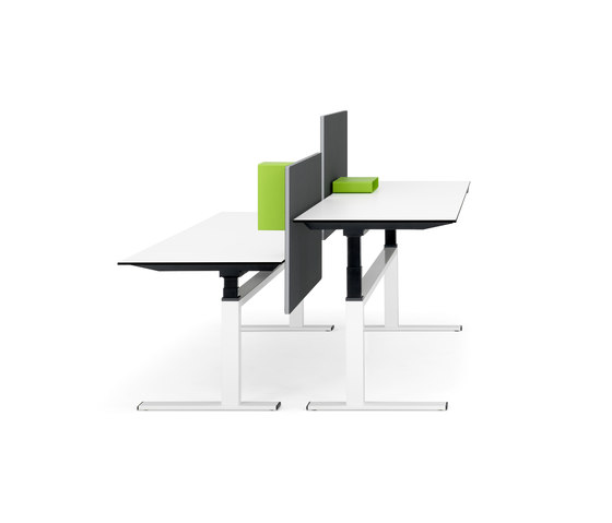 LO Choice Sitting/Standing Work Table “close” | Mesas contract | Lista Office LO