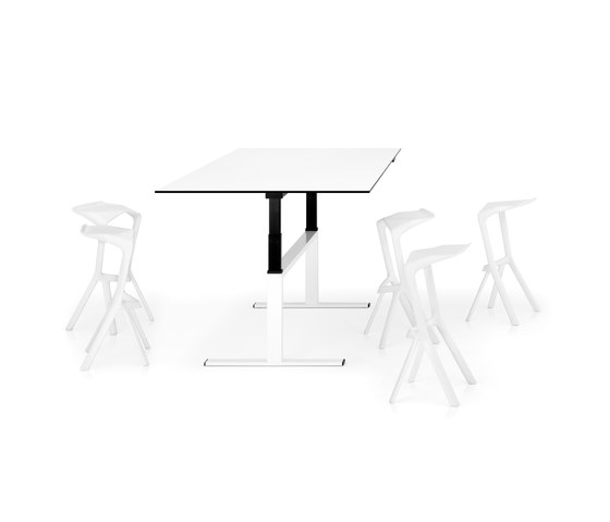 LO Choice Sitting/Standing Work Table «open» | Mesas contract | Lista Office LO