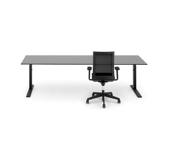 LO Choice Table de travail position assise / debout «open» | Tables collectivités | Lista Office LO