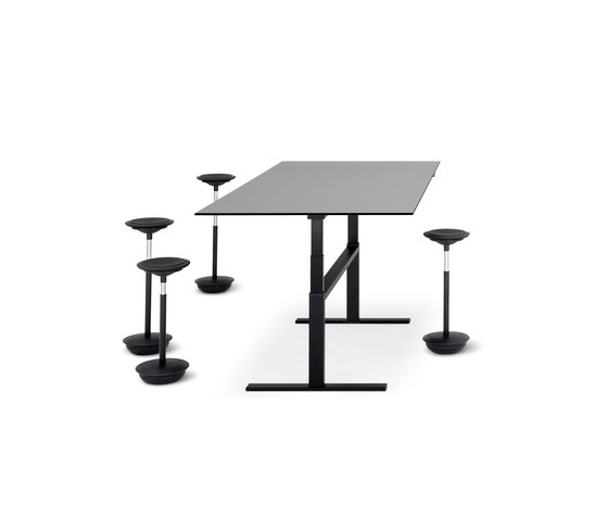LO Choice Sitting/Standing Work Table «open» | Mesas contract | Lista Office LO