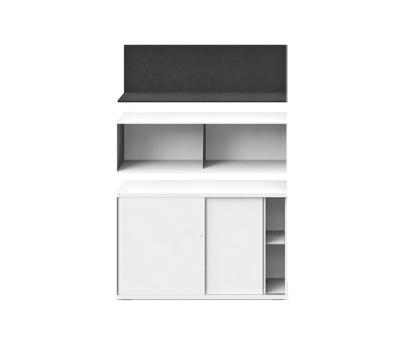 LO One roll-front cabinet | Sideboards | Lista Office LO