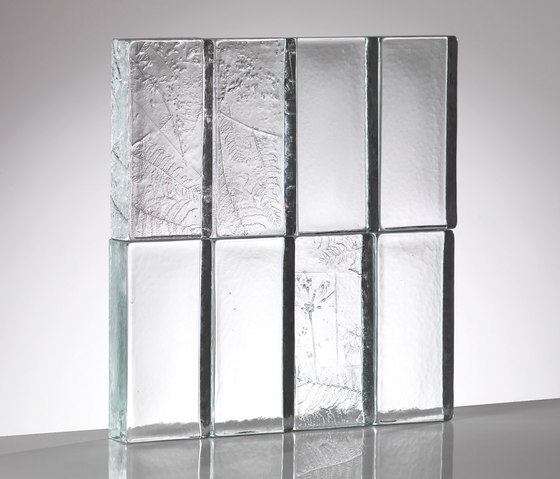 Mattoni in vetro | Herbarium | Decorative glass | Poesia