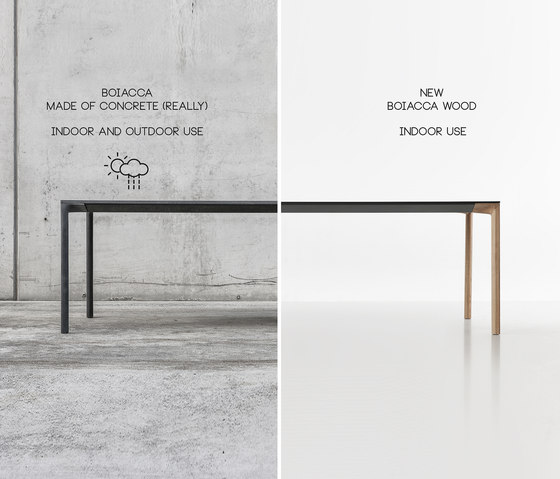 Boiacca cement | Dining tables | Kristalia