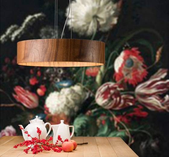 LARAwood | Ceiling lamp by Domus