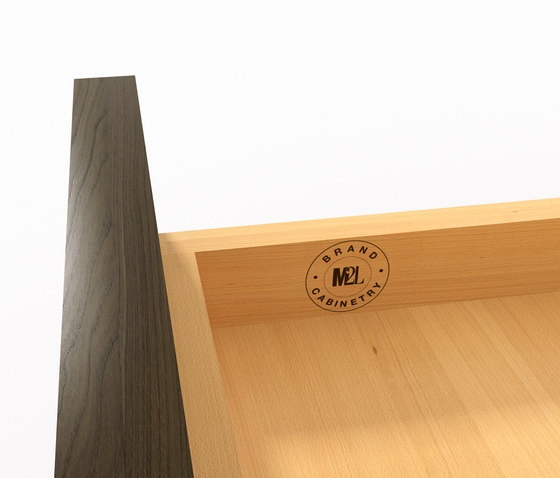 Brand desk modesty leather | Bureaux | M2L