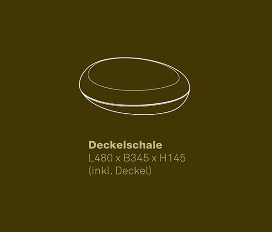 Bowl with lid | Bols | vonRickenbach