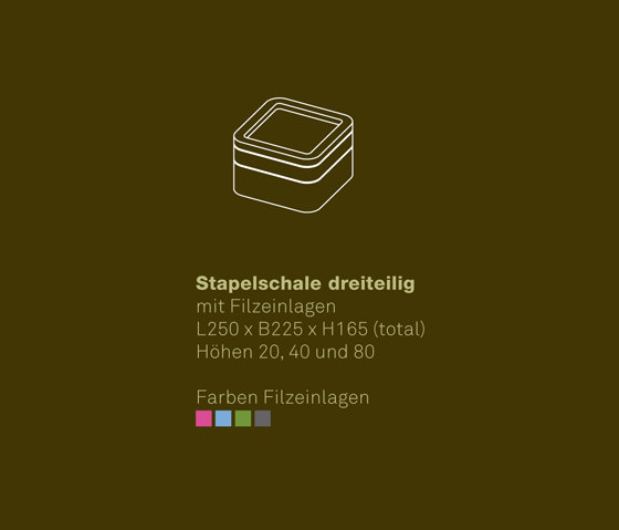 Stapelschale | Schalen | vonRickenbach