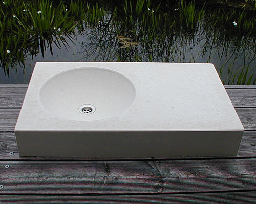 Mitsuio concrete washbasin | Wash basins | OGGI Beton