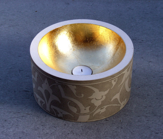 Gobi Teelichtschale | Candlesticks / Candleholder | OGGI Beton