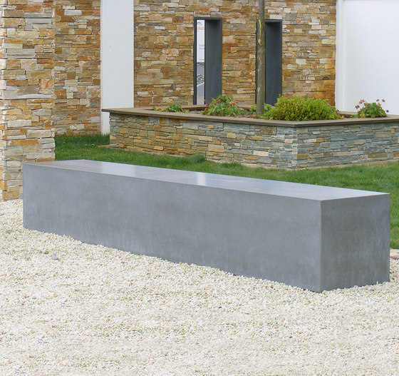 San Vito 2000 Concrete bench | Mesas comedor | OGGI Beton