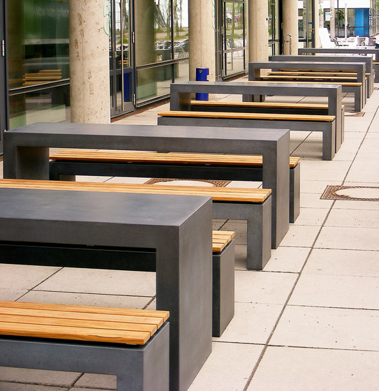 San Vito Concrete bench | Benches | OGGI Beton