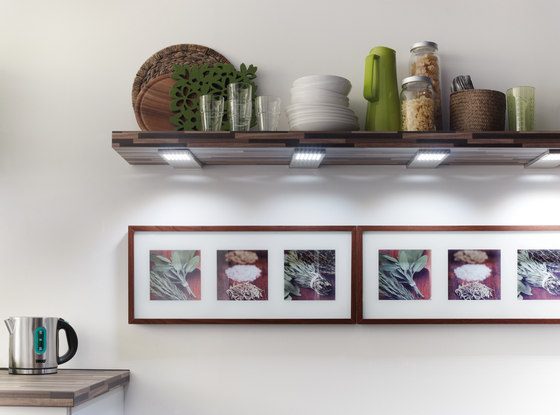 LED L-Pad - Flat and Powerful LED Under-Cabinet Luminaire | Lámparas para muebles | Hera