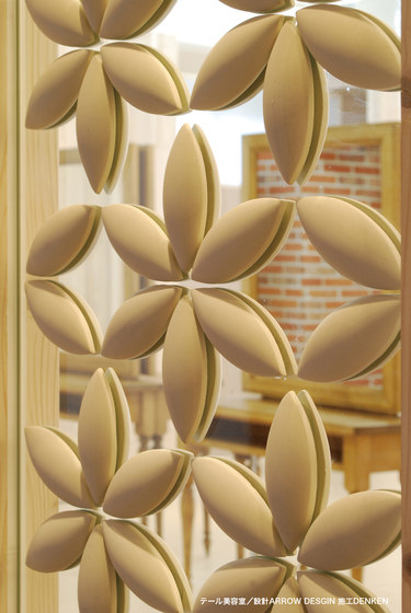 Flower circle Pattern | Carrelage céramique | Kenzan