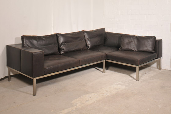Leather couch | Sofás | KURTH Manufaktur