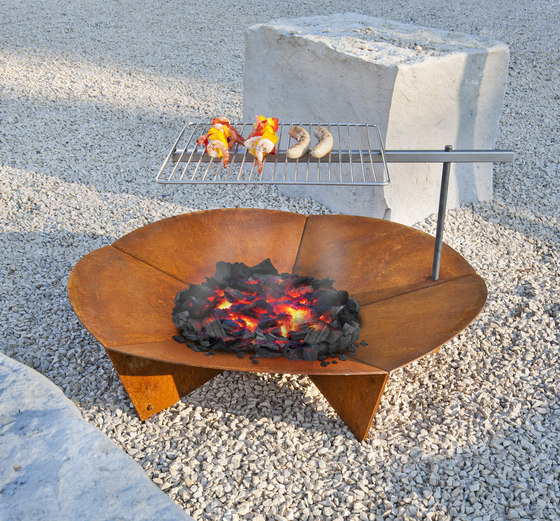 Bloom Fireplace | Fire bowls | keilbach