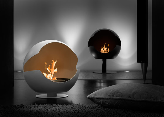 Globe stone white | Ventless fires | Vauni Fire