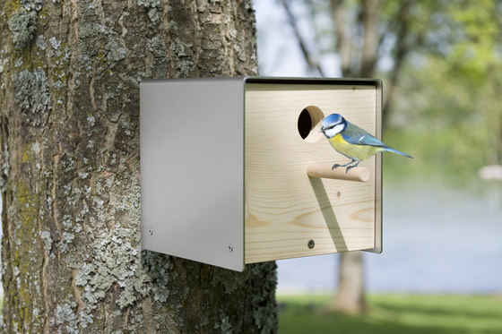 Twitter.Orange Nesting Box | Nichoirs pour oiseaux | keilbach