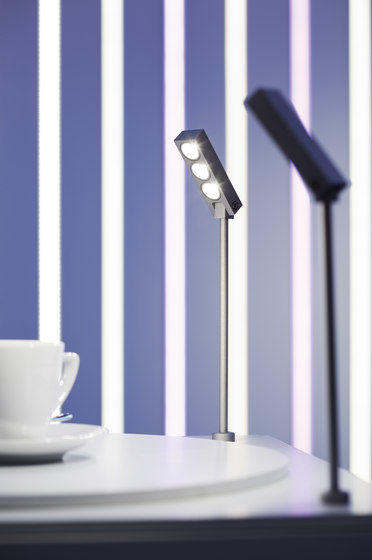 Stadium lamps for glass cabinets | Eclairage pour meubles | UNEX