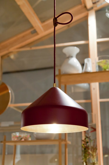Lloop | copper polished | Lámparas de suspensión | Vij5