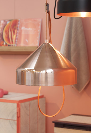 Lloop | copper polished | Lámparas de suspensión | Vij5