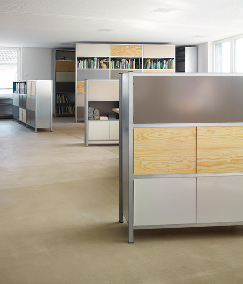 mf-system | Shelf with sliding doors | Armoires | mf-system