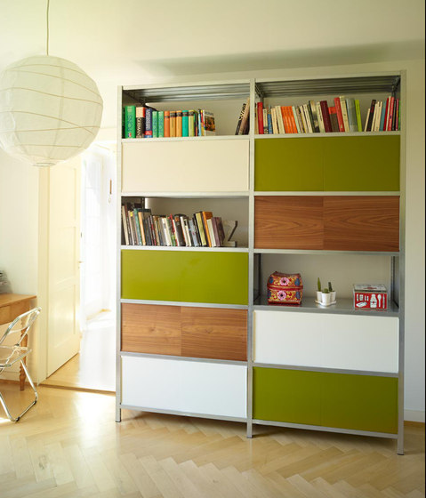 mf-system | Shelf with sliding doors | Armadi | mf-system