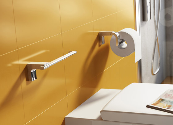 Eletech Open toilet roll holder | Portarotolo | SONIA
