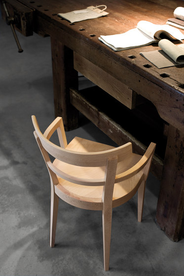 Cafè chair with armrests | Chairs | Billiani