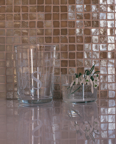 Vetro Neutra Bianco Lux | Glass mosaics | FLORIM