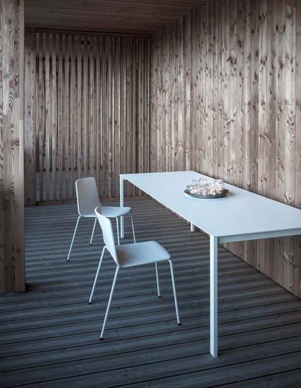Thin-K wood table | Mesas comedor | Kristalia