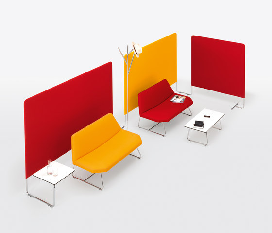 LINKED Wall element with table | Pareti mobili | Girsberger