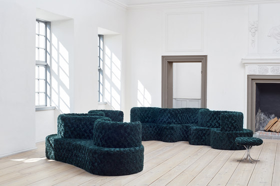 Cloverleaf | Sofa - with ext. unit | Modular seating elements | Verpan