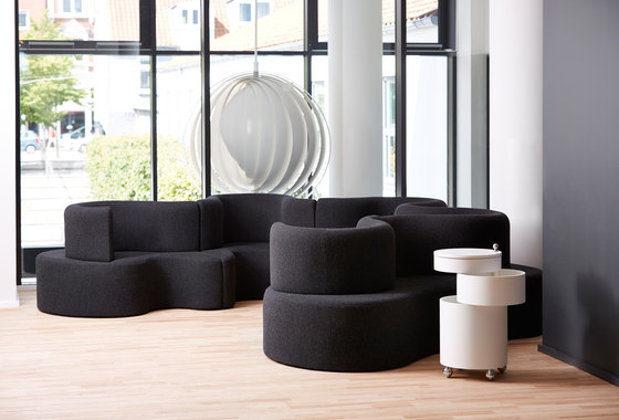 Cloverleaf | Sofa - with ext. unit | Modular seating elements | Verpan