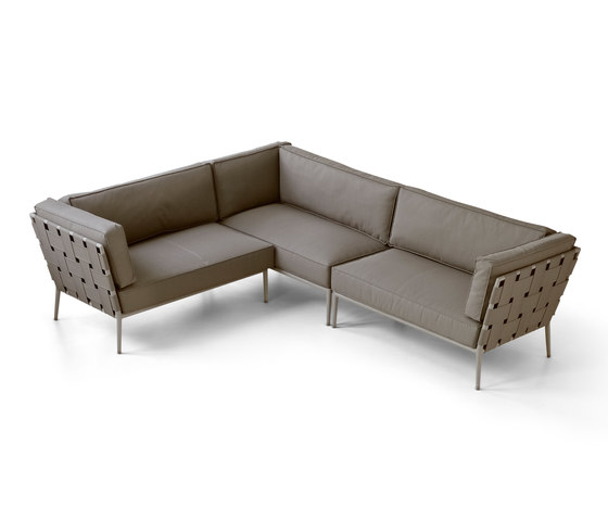 Conic 2-seater sofa right module | Sofás | Cane-line